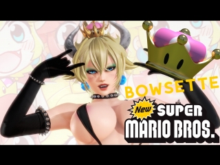 Bowsette tries every hole
