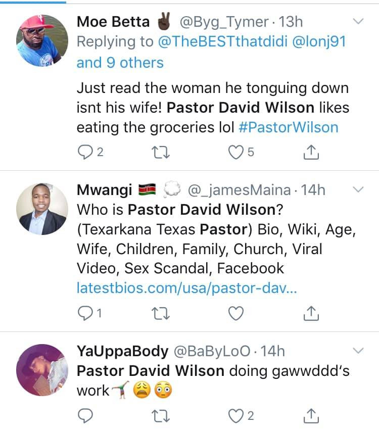 Gem reccomend pastor david wilson texarkakana