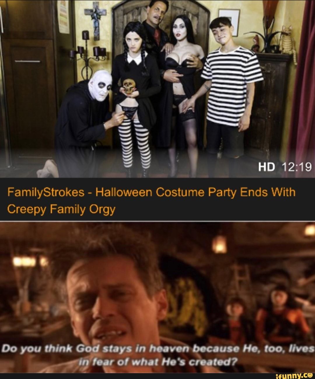 best of Creepy familystrokes party ends with