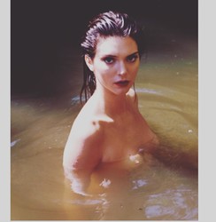 Kendall jenner topless autumn video