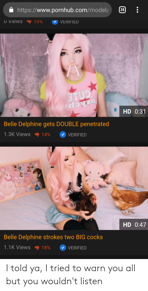best of Sucks cock gets belle delphine
