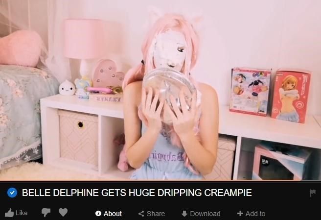 Maddux reccomend belle delphine gets huge dripping