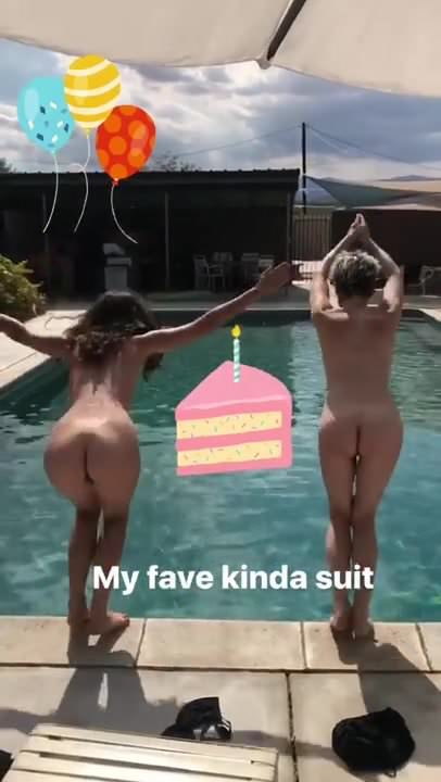 best of Pool naked girl jumps into