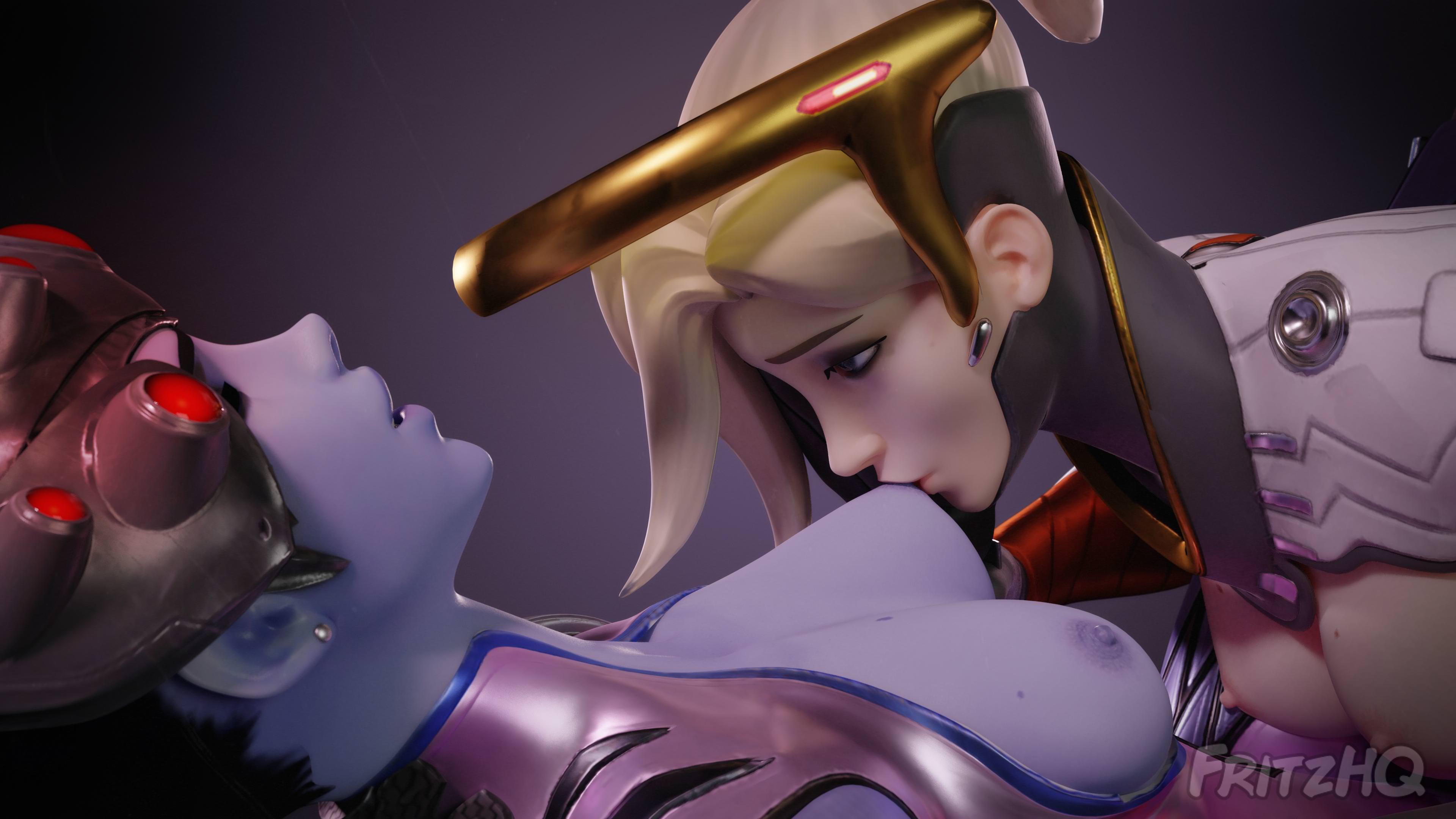 Hot B. reccomend overwatch mercy widow fucked orgasms