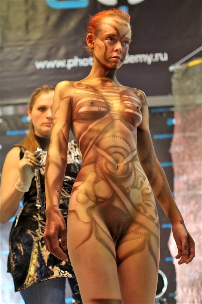Naked fashion show models Sex hot images FREE.