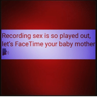 Sling reccomend facetiming baby mother
