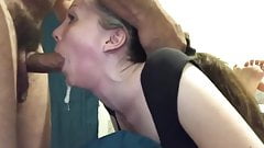best of Throat after girlfriend fucked