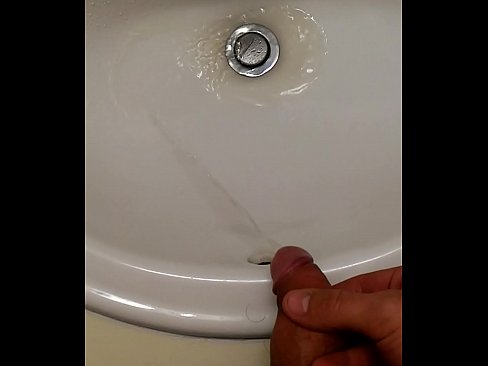 Hotel piss play toilet sink