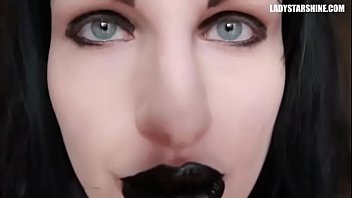 Black lipstick joi