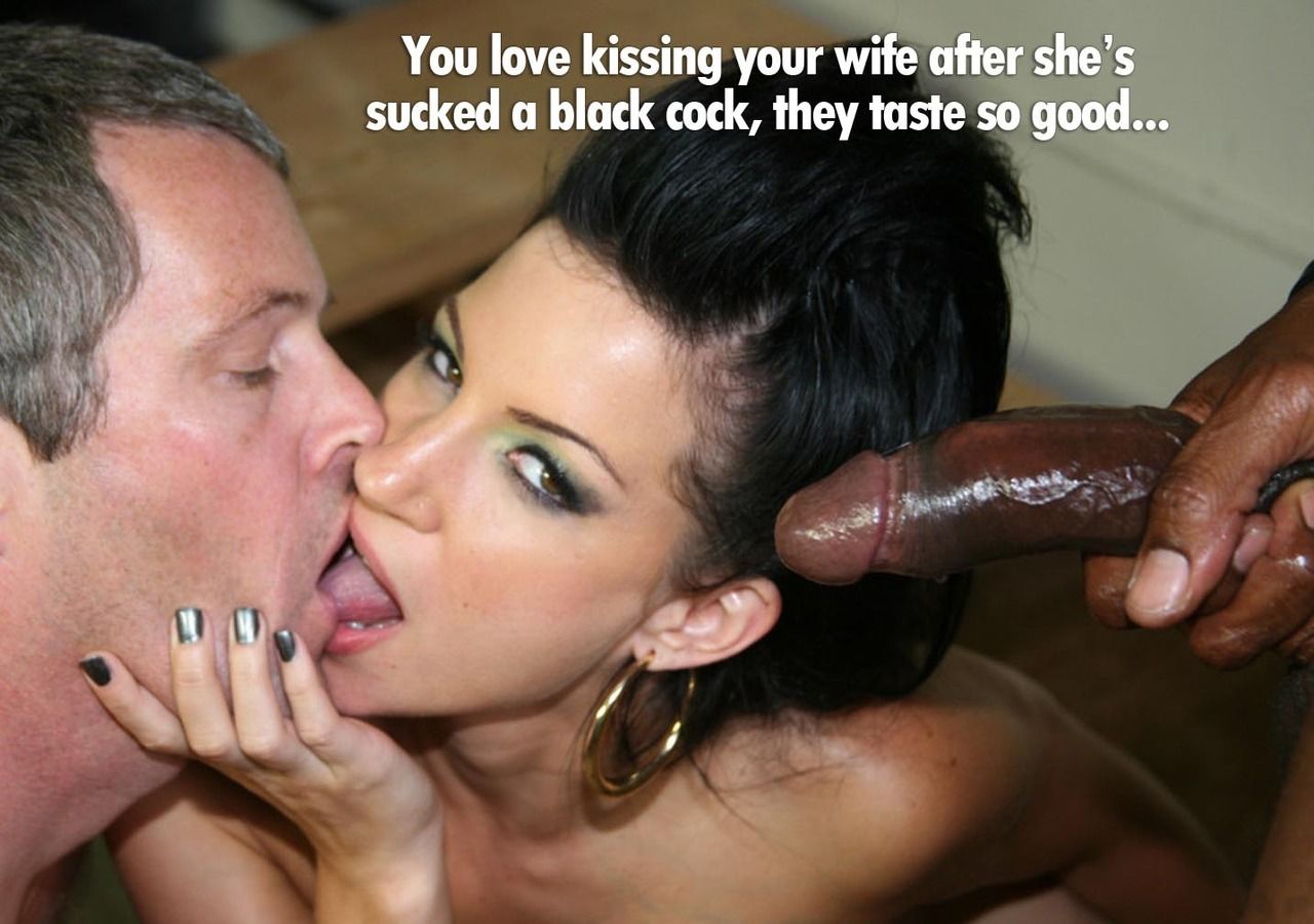 cum kissing with cuckold