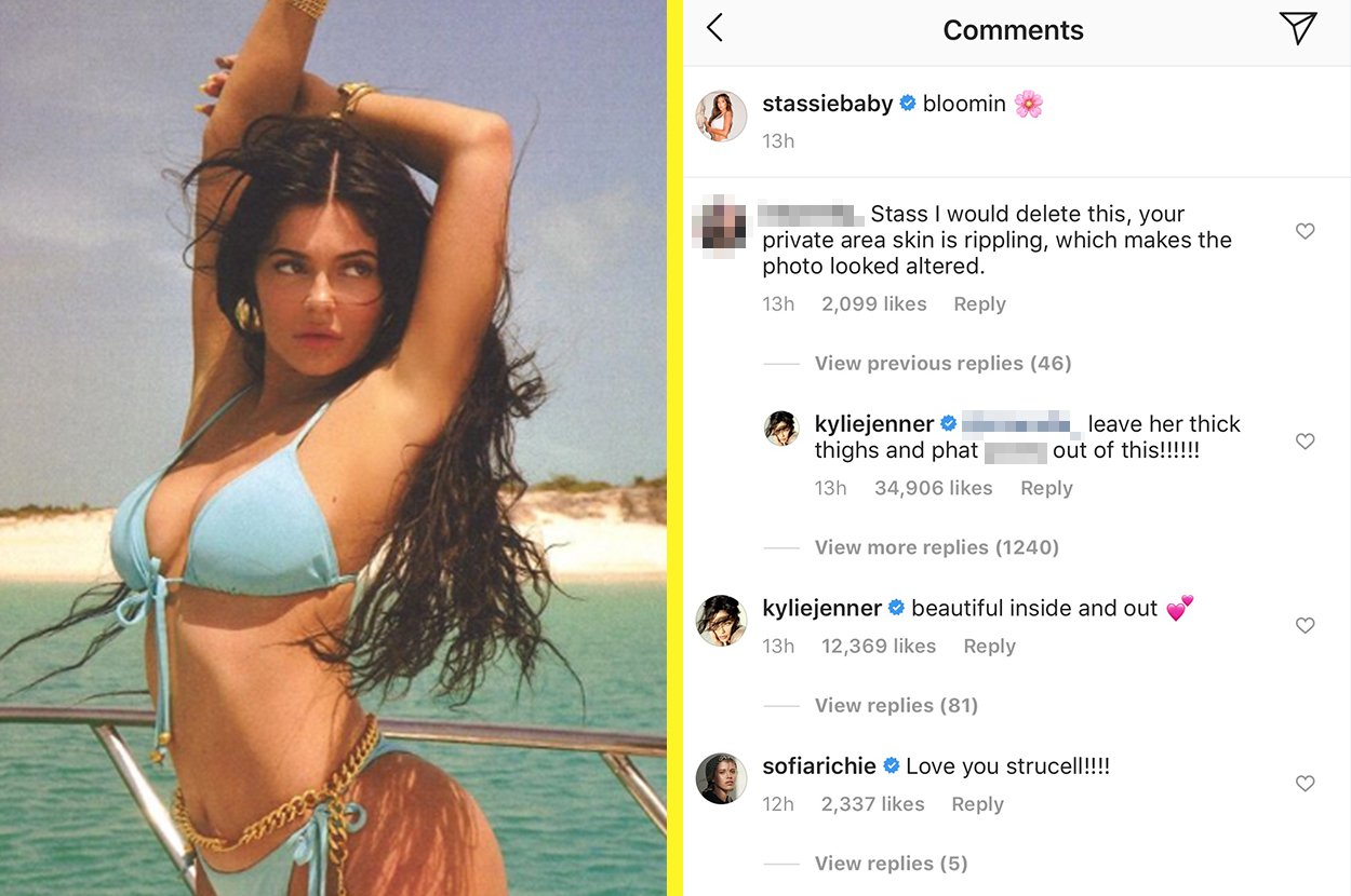 Kylie jenner deleted instagram pics