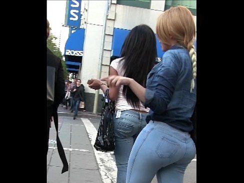 Ella reccomend bubble butt jeans candid vid