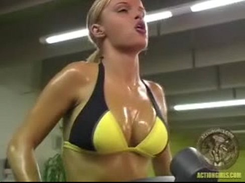 best of Tits workout sweaty