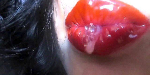 Butterfly reccomend sensual lips tongue make mouth super