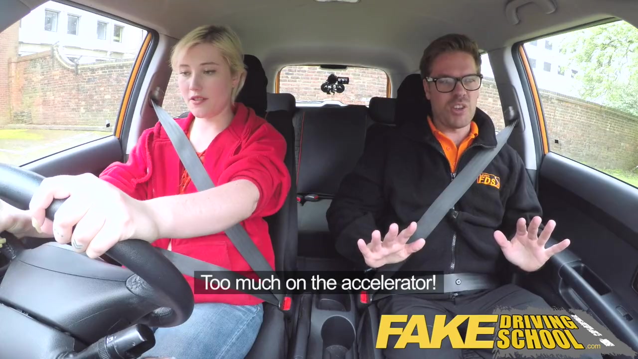 Fake driving school squirt