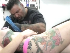 best of Pussy getting tattoo