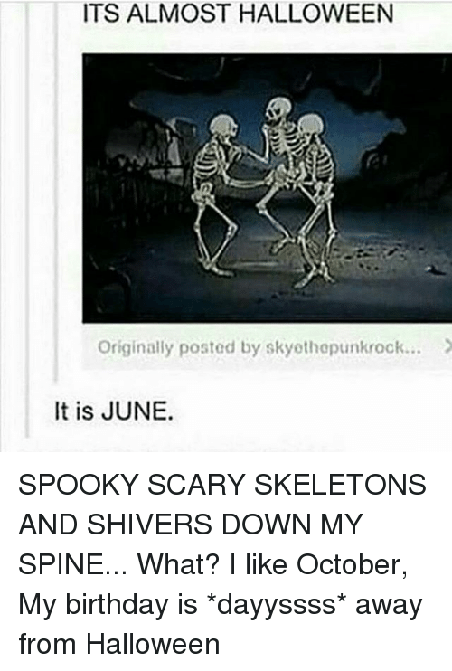 Gi-Gi reccomend spooky scary skeletons