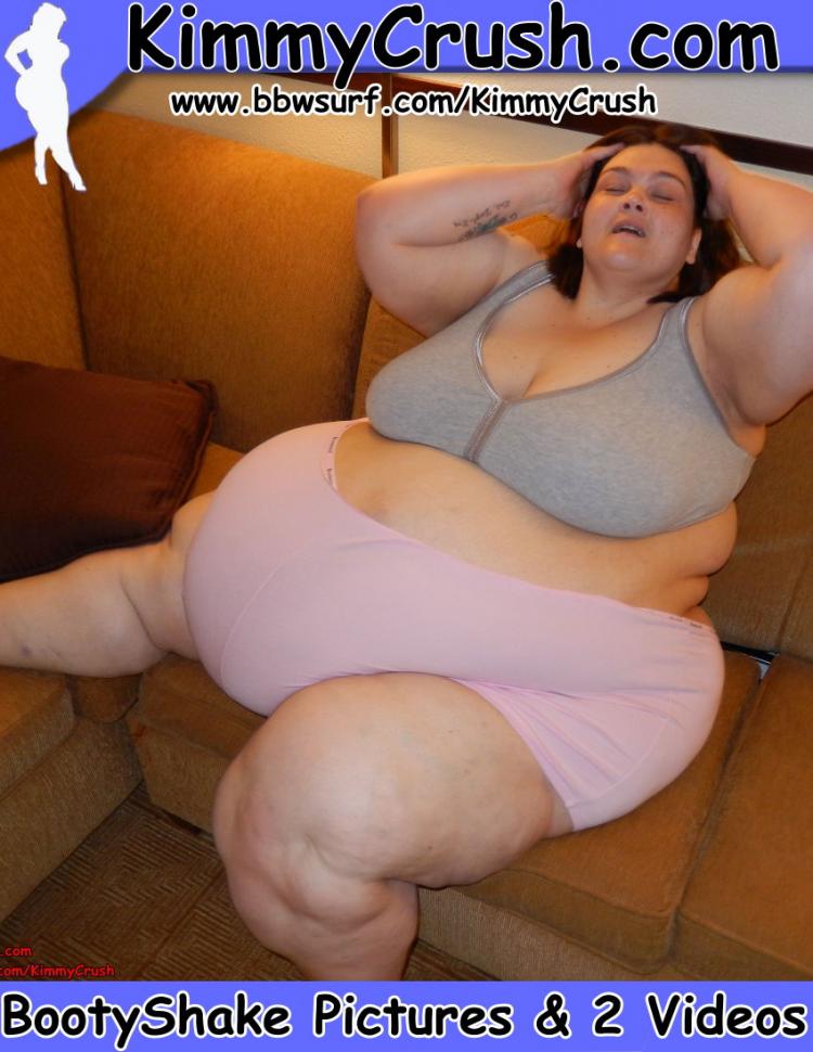 SSBBW Kimmy Crush belly weighing.