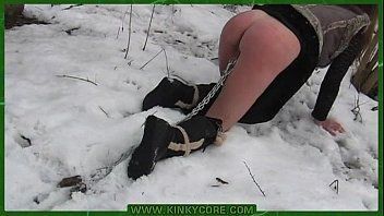 Nude dutch teens in the snow