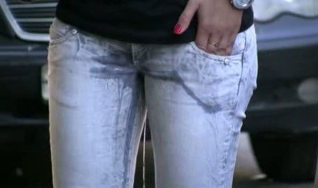 best of Jeans girl wets her