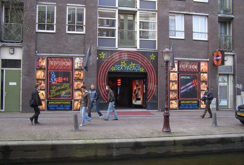 Amsterdam jack off bar