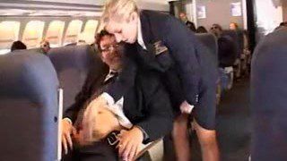 best of Stewardess handjob American