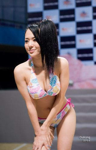 East asian bikini models