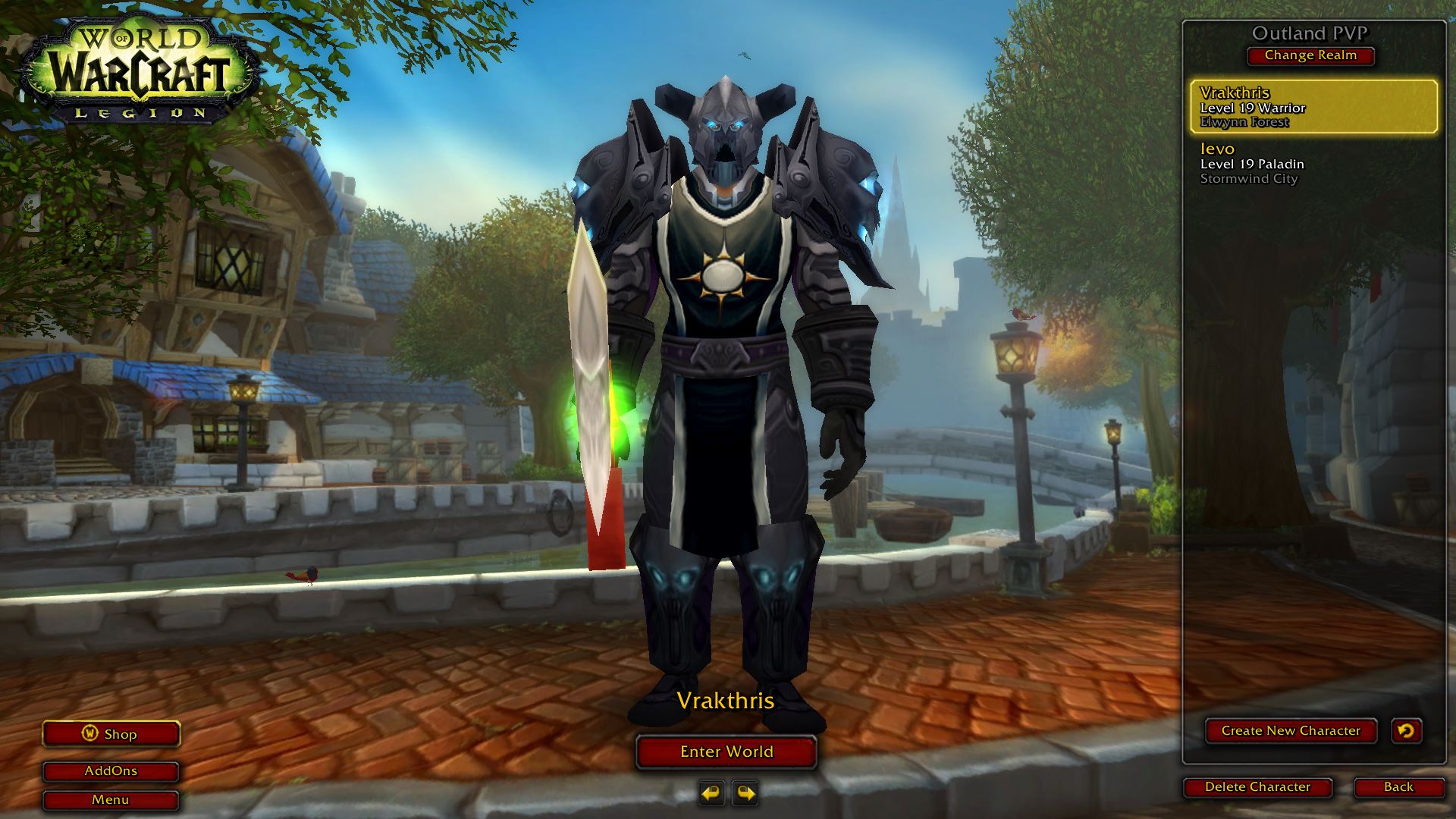 Horde level 19 rogue twink