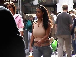 Busty candid photos