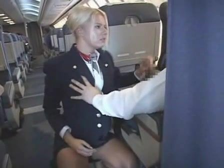 Mrs. R. reccomend Busty stewardess tit-fucking passenger dry