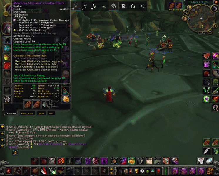 best of 19 Horde twink level rogue