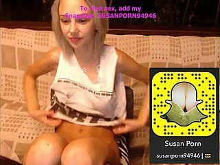 Cumshot sex show Snapchat: SusanPorn94946