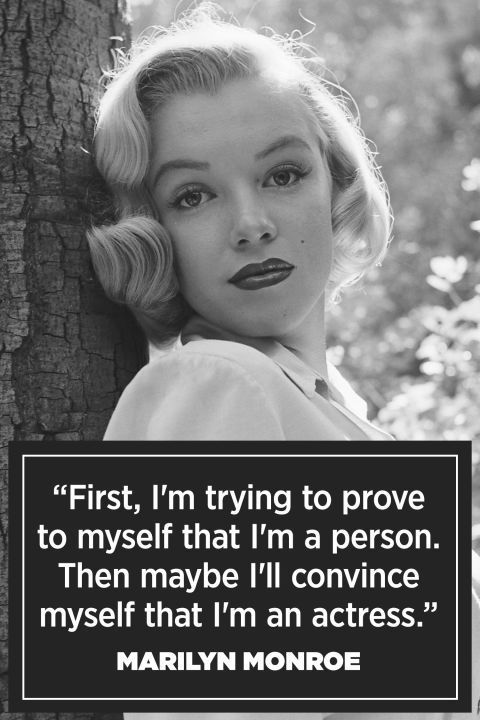 Snow W. reccomend Marilyn monroe famous quotes