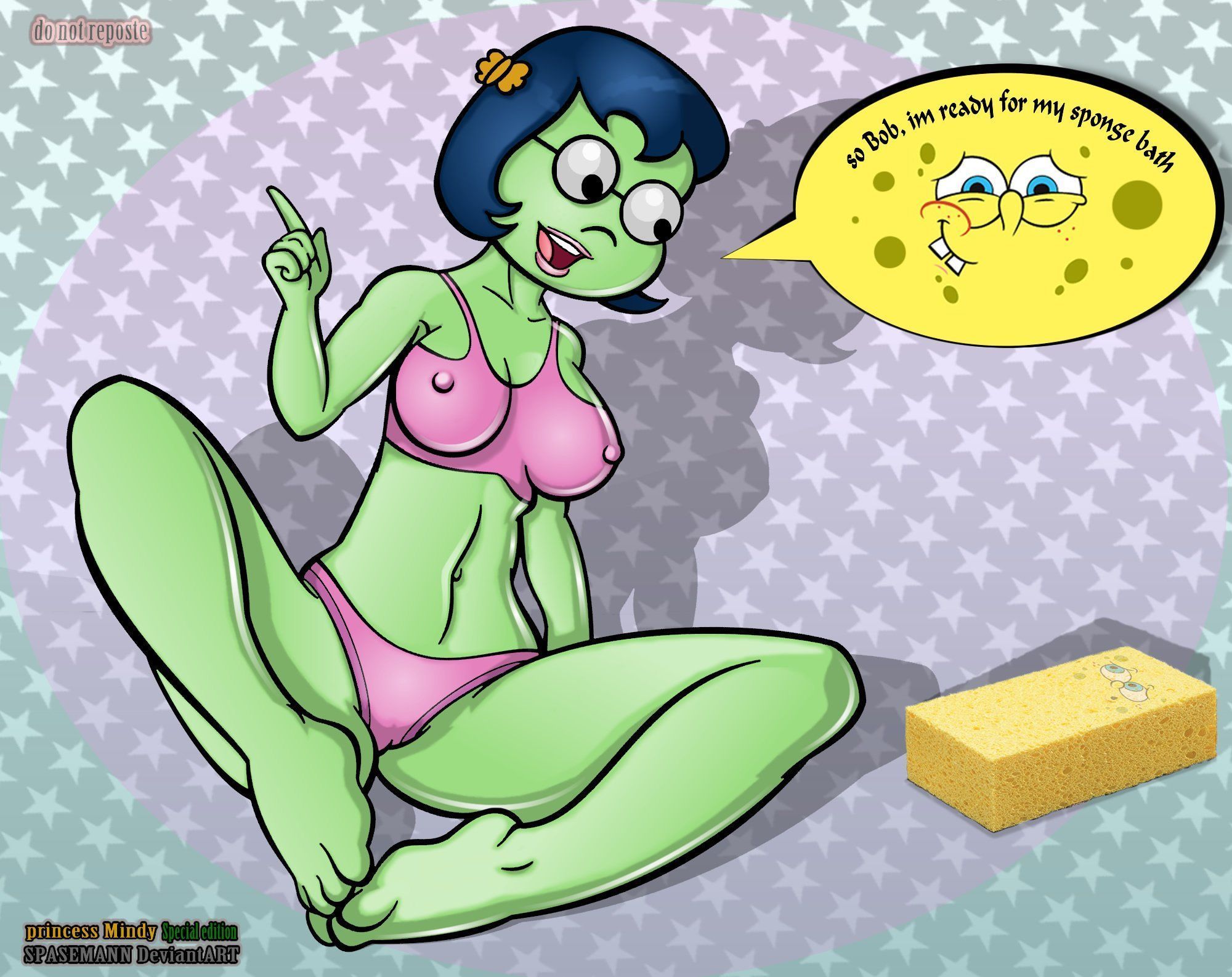Naked women spongebob boobs