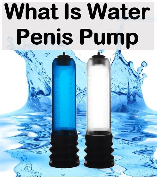 Water pump suction orgasm